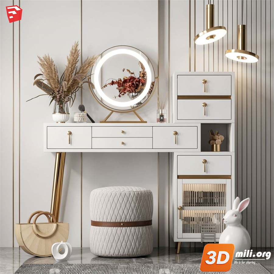 Dressing Table Skp Files 